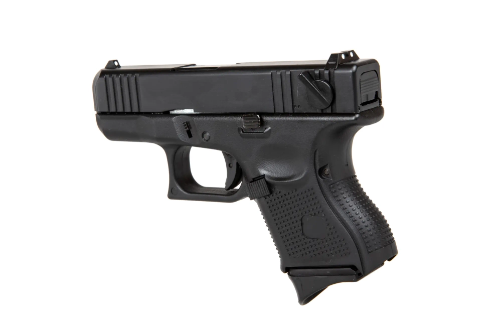 Replika zbraně 724B Full Auto (green gasovéová) - černá