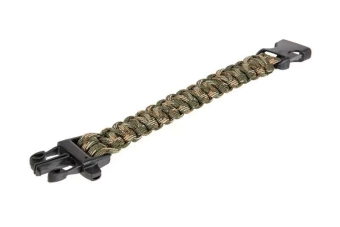 Survival Bracelet (Fastex) - Camo