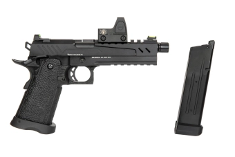 Hi-Capa 5.1 Split Side Pistol Replica - Black (with BDS Sight)