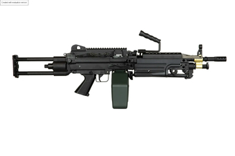 airsoft Specna Arms SA-249 PARA EDGE™ Ametralladora Negro (OUTLET)