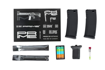 Specna Arms RRA SA-P25 PRIME™ HAL™ ETU Light Ops Stock airsoft Carbine High Torque Half-Tan Version
