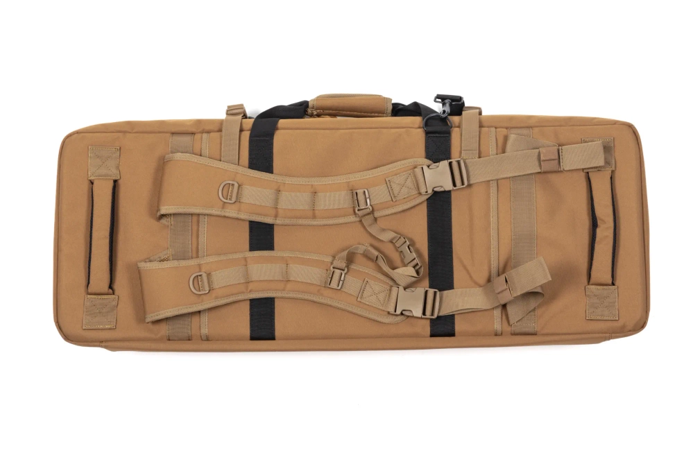 SAVIOR EQUIPMENT SPECIALIST Dubbele Geweerkoffer 92 cm Tan