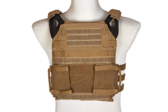 Kamizelka Taktyczna Rush 2.0  Plate Carrier Ariatel - Coyote Brown