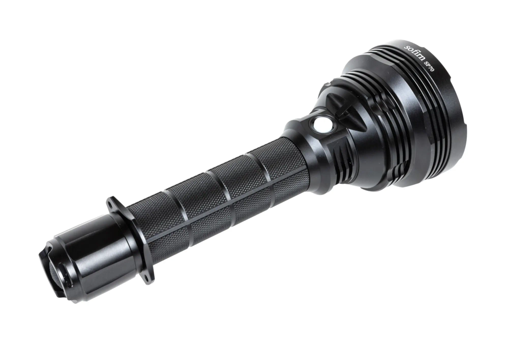 Torche Sofirn SP70 avec piles Noir