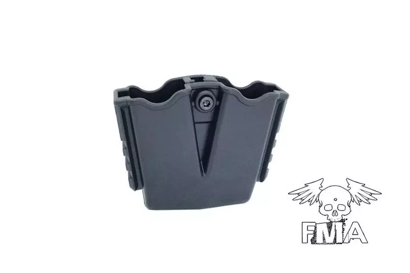 cargadores Doble pouch de polímero para réplicas tipo XDM - NEGRO