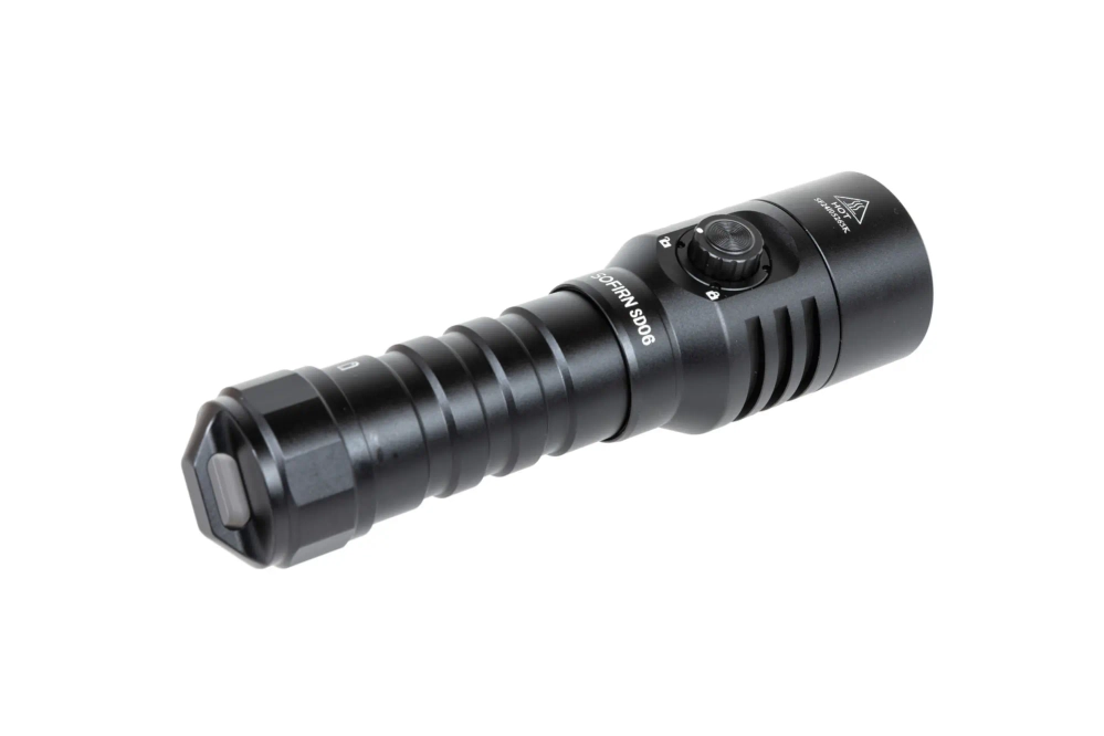 Torche Sofirn SD06 avec batterie rechargeable Noir