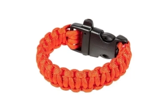 Pulsera de supervivencia (fastex) - rojo
