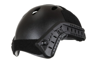 Wosport FAST PJ Parapluhelm Standaard Versie M Zwart