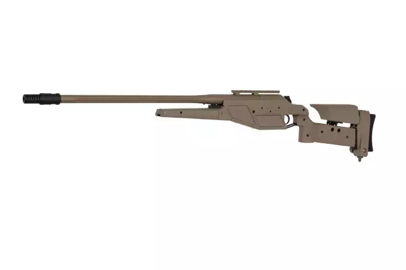Fusil de airsoft rifle de francotirador Blaser R93 LRS1 - tierra oscura