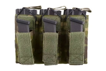 Triple Open Top Pouch for M4/M16 + Pistol Magazines - MC Tropic
