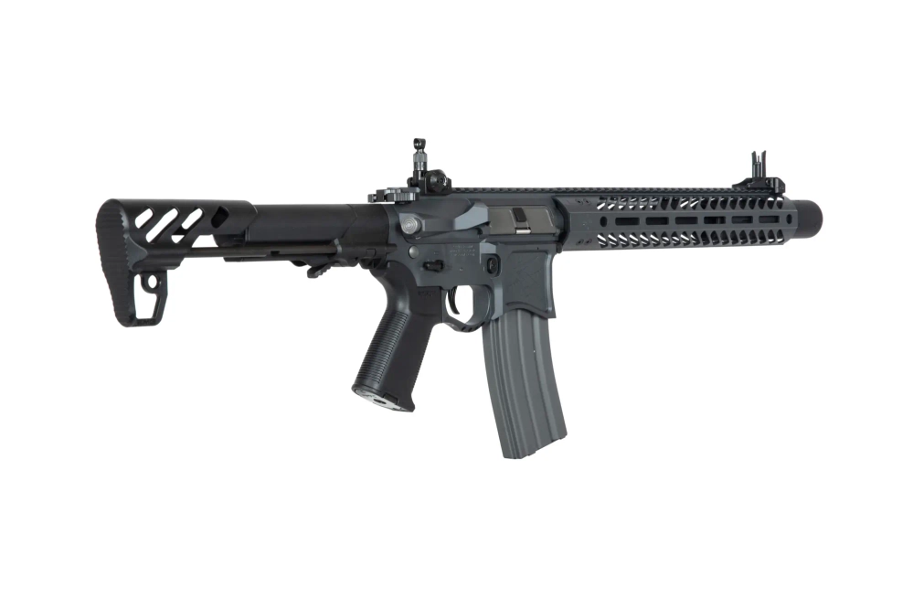 Seekins Precision Réplica de carabina SBR8 de 12" con supresor - Gris