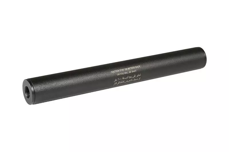 Stay 100 meters back" Covert Tactical PRO 30x250mm silencer"