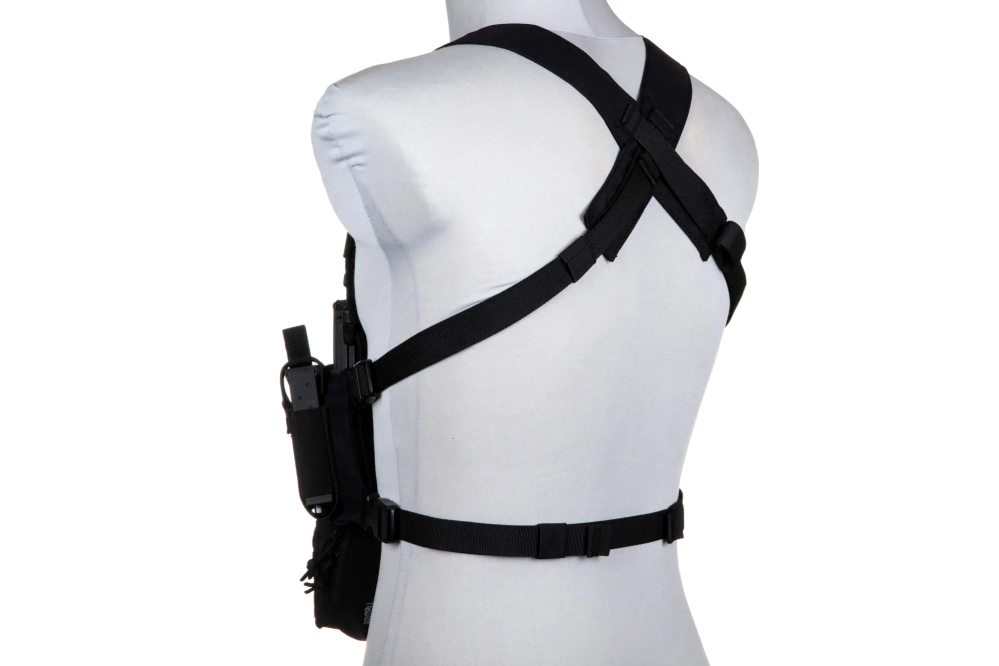 PRIMAL GEAR Gilet de poitrine polyvalent Wenator 2.0 Tactical Vest Noir