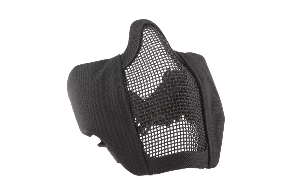 Stalker Evo masker met FAST helmbevestiging - Zwart