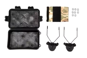 Adapter zestawu typu MSA na hełm - czarny