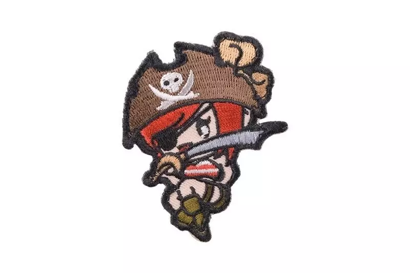 Naszywka Pirate Girl - HighContrast