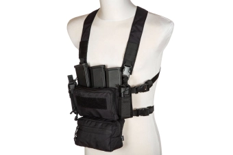 Chaleco táctico Todoterreno Chest rig Wenator+ - Negro