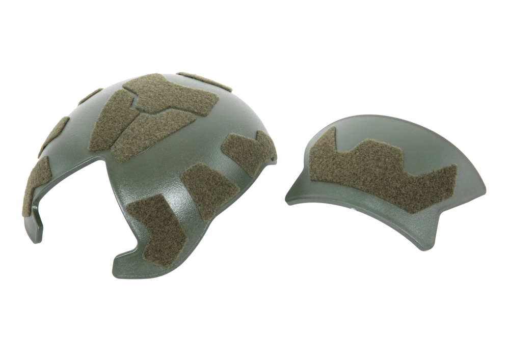 Plaques de protection pour casque Wosport Fast SF Olive