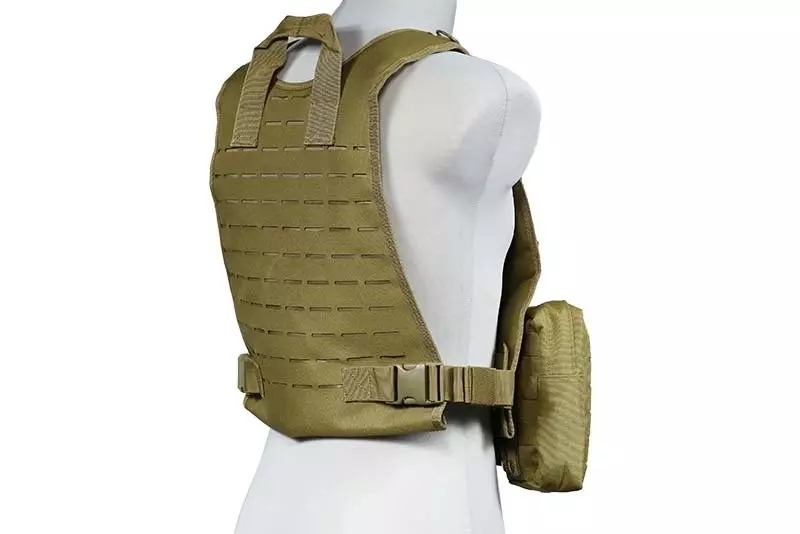 Taktická vesta typ MBSS (LaserCut) - Tan