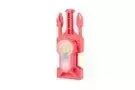Marqueur électronique Lightbuck Fastex - rose (lumière orange)