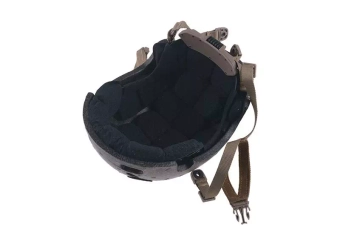 Fasunek i pianki do hełmów typu Ballistic - Dark Earth