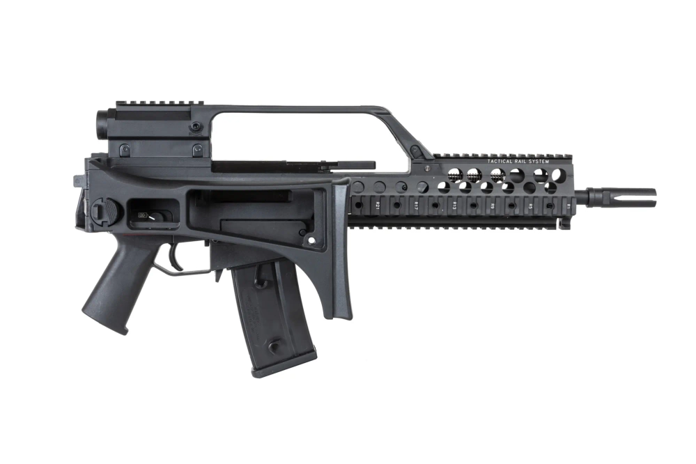 airsoft SRC DUAL POWER SR36 KSK COB-303 carbine with scope Black