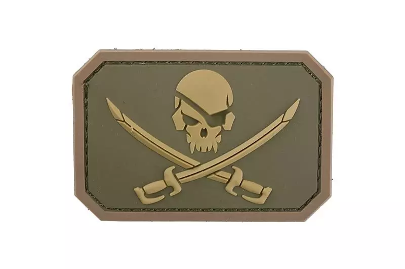 Naszywka Pirate Skull PVC - MC