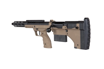 Replika odstřelovací pušky Desert Tech SRS-A2/M2 Covert 16" (pro leváky) FDE
