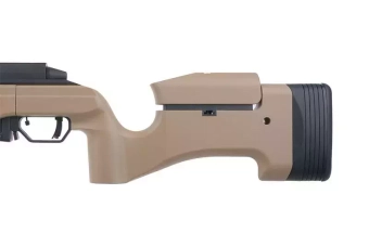 Fusil de airsoft rifle de francotirador MSR 009 - bronceado