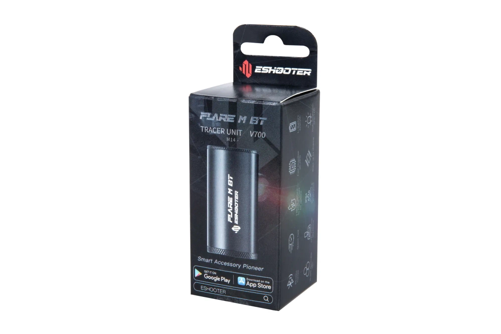 Tracer E-Shooter FLARE M BT Silenciador Negro