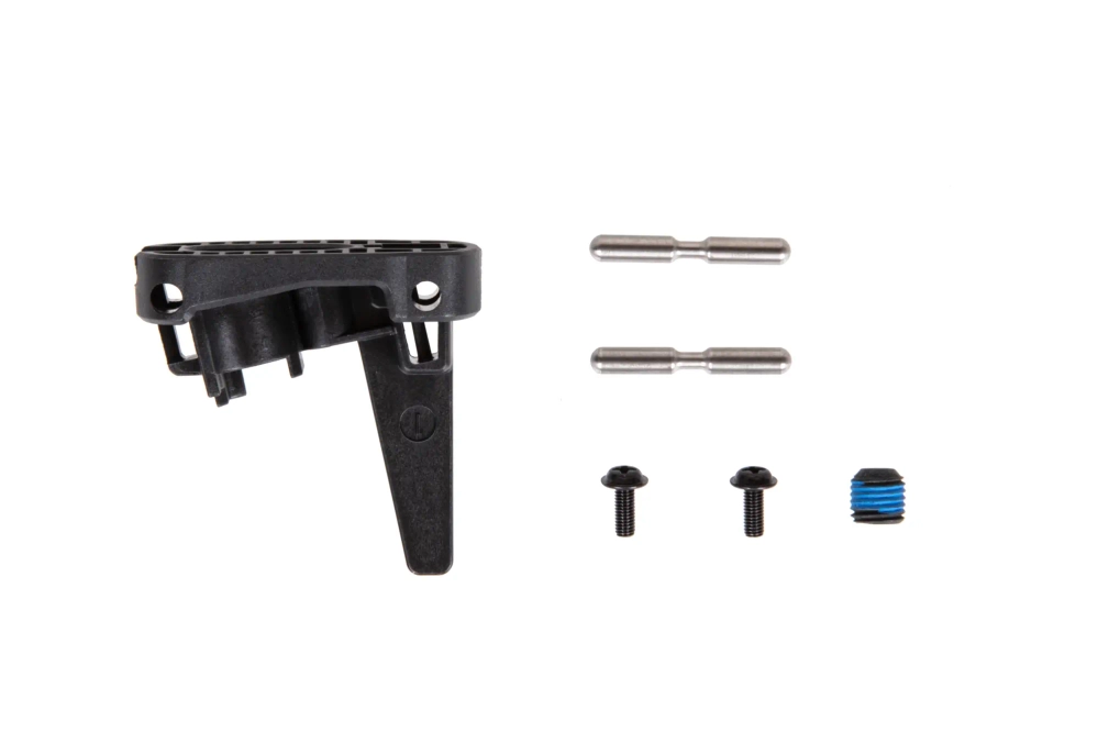 Vertikální pistolová rukojeť ICS 20° pro airsoftové zbraně M4/M16 černá