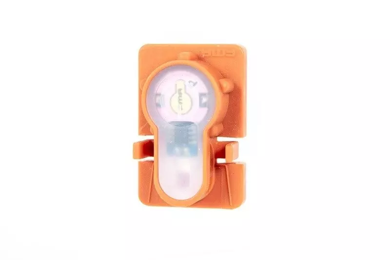 Marker elektroniczny Lightbuck RIS - pomarańczowy (różowe światło)