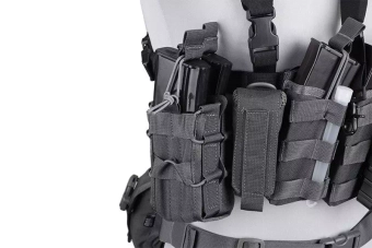 Dynamic Chest Rig Tactical Vest - Primal Grey