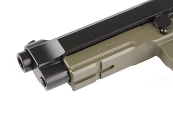 Pistolet airsoft M9A1 (CO2) - vert olive