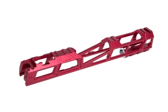 Cerradura de aluminanio LA Capa Customs HYPER para réplicass TM Hi-Capa 5.1 Rojo