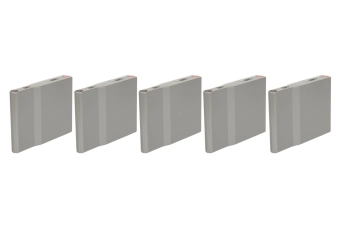 Sada 5 polymerovýchplynynn 25 kuliček pro zbraní SRS - Wolf Grey