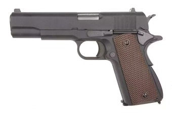 M19Double Barrel handgun replica - black