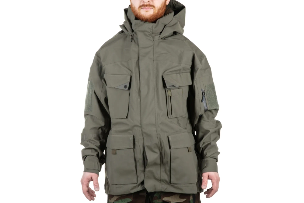 Kurtka Softshell Emersongear Blue Label “Dimorphic Egret” Ranger Green