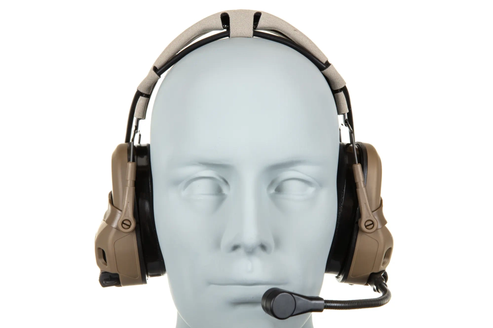 Auriculares tácticos Wosport HD-17-A Gen 6 Tan