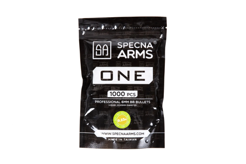 BBs biodegradable 0.23g Specna Arms ONE ™ 1000 pcs