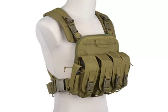 Commander Chest Rig Tactical Vest - Olive Drab