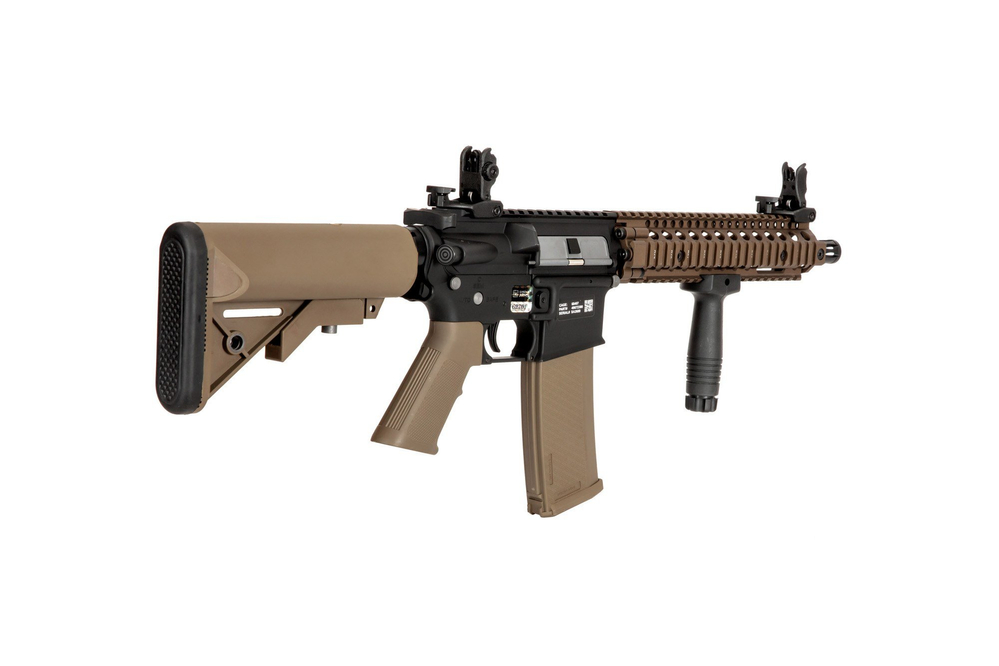Specna Arms Daniel Defense® MK18 SA-E19 EDGE™ Kestrel™ ETU 1.14 J Chaos Brons ASG Karabijn