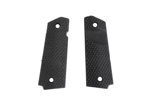 Revêtements en polymère gripu TYPE A pour pistolets type Colt 1911 - noir