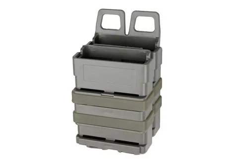 Juego de 2 fundas FAST para cargadores 5.56 - verde follaje