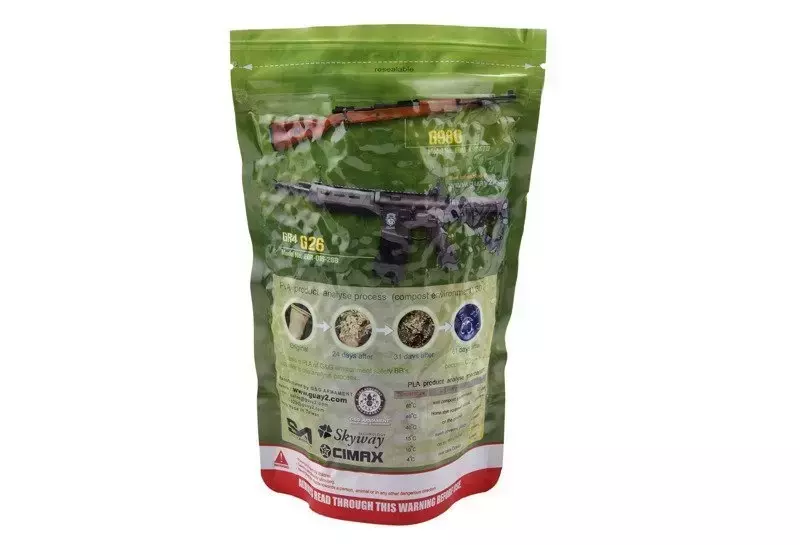 BBs biodegradable 0.20g G&G 2000 pcs