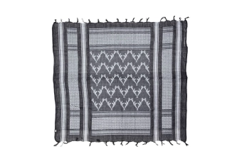 Chusta typu Shemagh - czarna