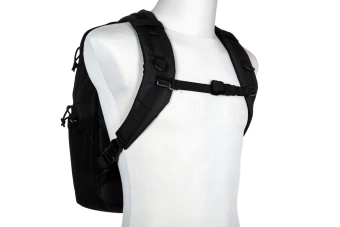 Mochila táctica ligera de corte láser - Negra