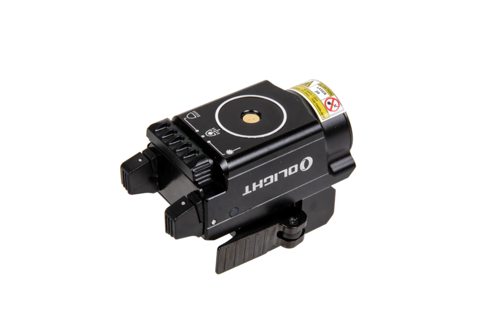 BALDR Mini linterna pistola con minara láser