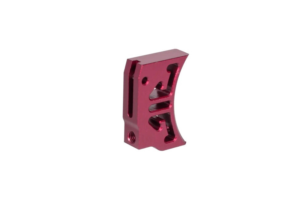LA Capa Customs S1 gatillo CURVO para réplicass TM Hi-Capa Rojo