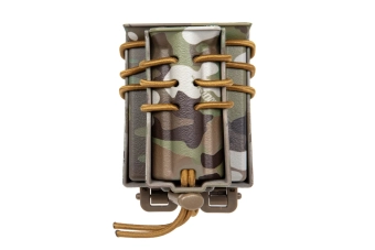 Support pour 2 chargeurs M4/M16 et 9mm Wosport Urban Assault Quick Pull MC